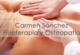 Carmen Sánchez – Fisoterapia y Osteopatía